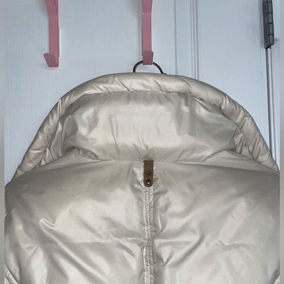 Geniune Vintage MACKAGE Women's Duck Down Winter Coat with Rabbit Fur Trim - Picture 4 of 12